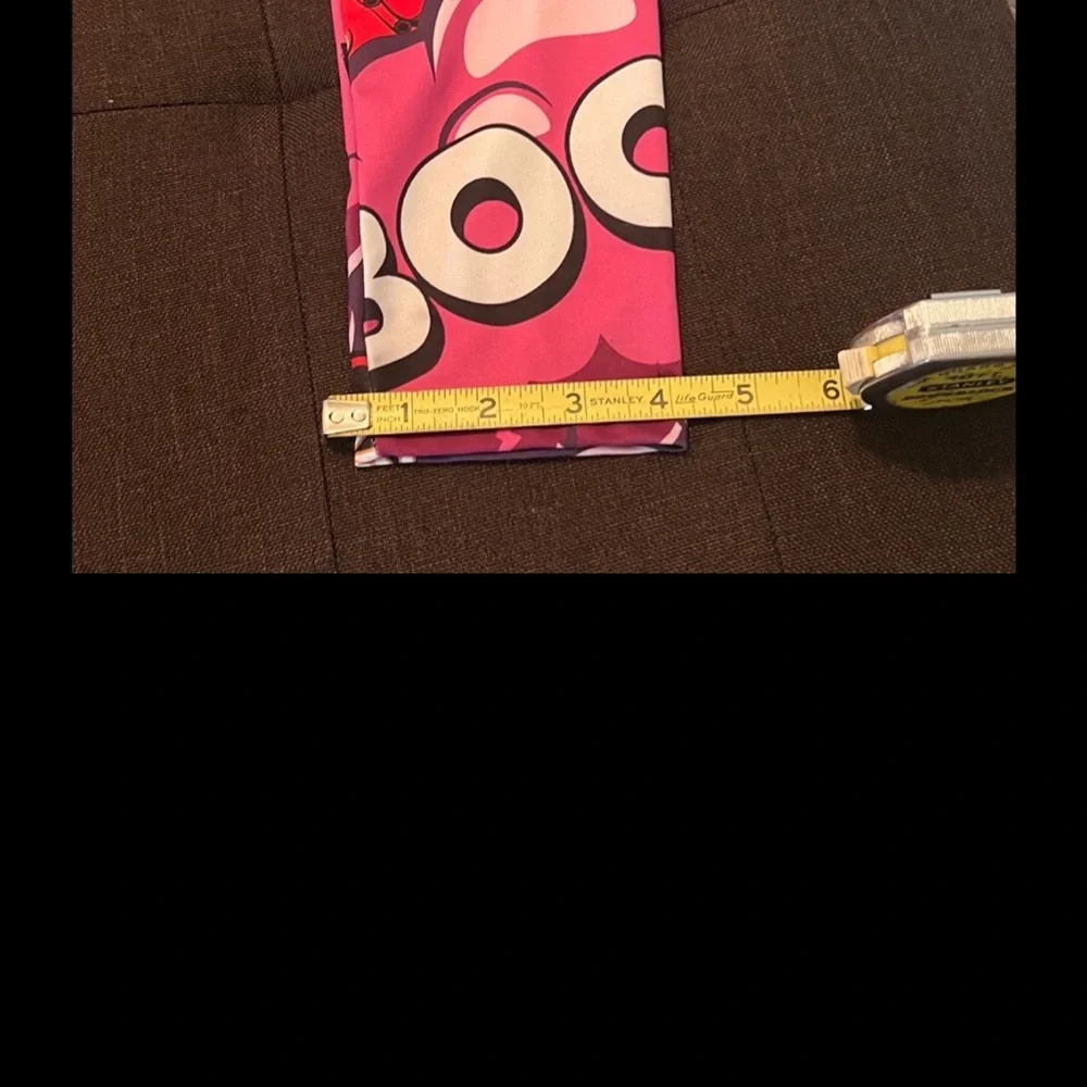 #1049+ Women Colorful Comic Print Leggings - Picture 4 of 6